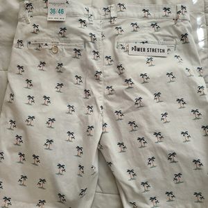 Denim & Flower shorts white and blue